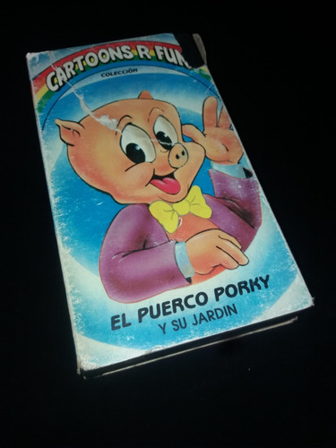 Película El Chancho Porky Y Su Jardín Vhs