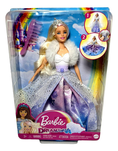 Boneca Barbie Princesa Dreamtopia Vestido Mágico Original