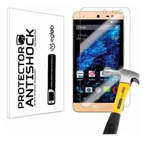 Protector De Pantalla Antishock Blu Life X8