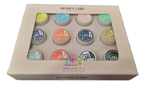 Set De 12 Gel Paint Para Uñas Honey Girl 