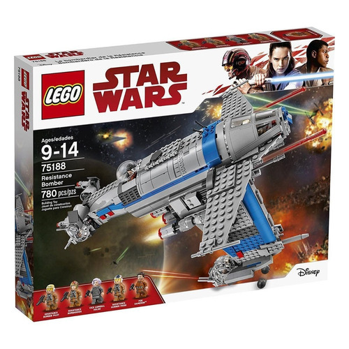 Lego Star Wars 75188 Resistance Bomber Nuevo, Envío Gratis