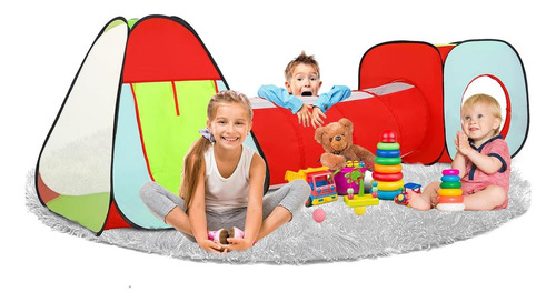 Carpa De Juegos Infantil Desplegable Limitlessfunn De 3 Piez