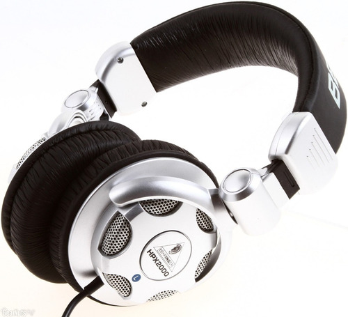 Auriculares Behringer HPX2000 plateado y negro