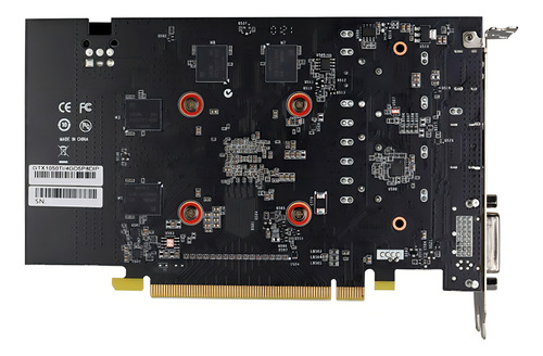 Placa Vídeo Pcyes Geforce Gtx 1050 Ti, 4gb Gddr5, 128 Bits