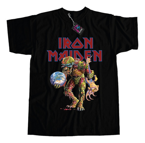 Remera Dtf Iron Maiden Calidad Premium