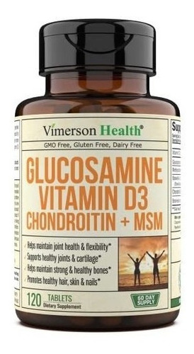 Glucosamina Condroitina Sulfato Y Vitamina D3 Con Boswelli