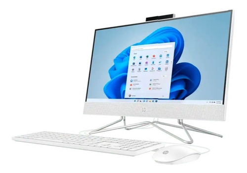 Computadora Hp All In One Blanca Intel 16gb Ram Ssd 512gb 22 (Usado)