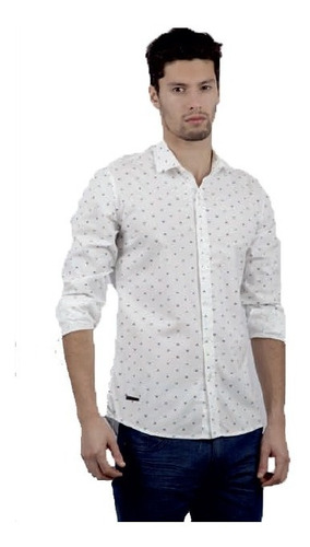 Camisa Manga Larga Entallada Aletas | Moha (130268)