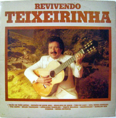 Vinil/lp - Revivendo Teixeirinha - Facão De Três Listas