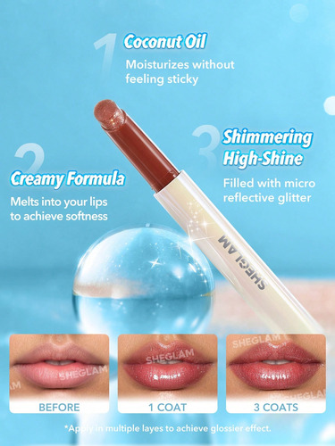 Sheglam Preenchedor Labial Pout-perfect Shine-in Bloom