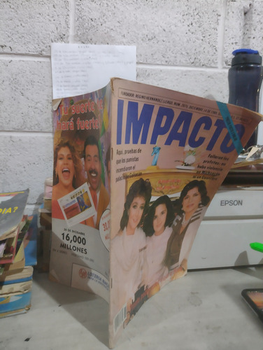 Revista Impacto En Ángel De Las Tres Angélicas #2076 Dic 198 (Usado)