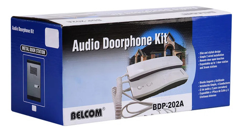 Intercomunicador Para Portero Belcom Bdp-202a