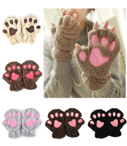Imagen 9 de 10 de Guantes Cat Gloves Manito Con Huella Garra Perro Gato X 10 U