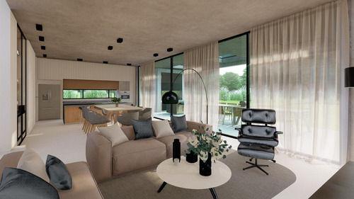 Casa En Nordelta En Obra 7 Ambientes, Suite, Playroom, Cochera, Pileta, Dependencia.