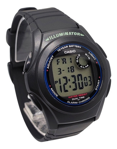 Imagen 3 de 9 de Reloj Casio Original F-200w-1a