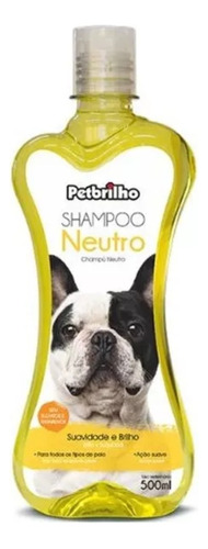 Shampoo Neutro Para Perros Y Gatos Petbrilho 500 Mi