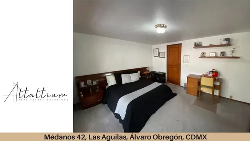 Casa En Venta Medanos 42, Las Aguilas, Álvaro Obregón, Cdmx. Vg5-za