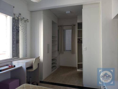 Apartamento Com 3 Dormitórios À Venda, 90 M² Por R$ 318.000,00 - Itararé - São Vicente/sp - Ap4419