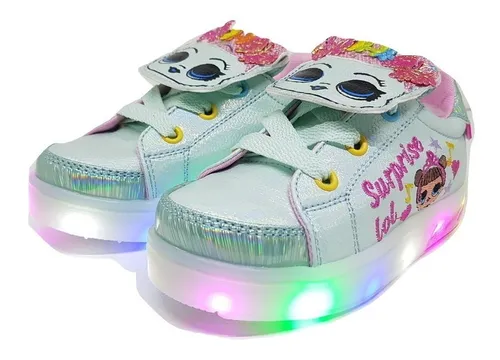 Zapatillas Lol Surprise Nenas ni as Con Luces Led Del 22 32