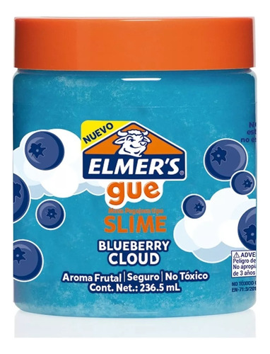 Slime Listo Blueberry Cloud, Marca Elmer's Gue.