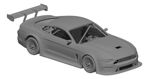 Archivo Stl Ford Mustang Tc En Partes Para Impresión 3d