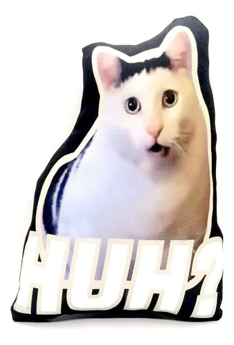Cojin Mini Gato Huh? Meme