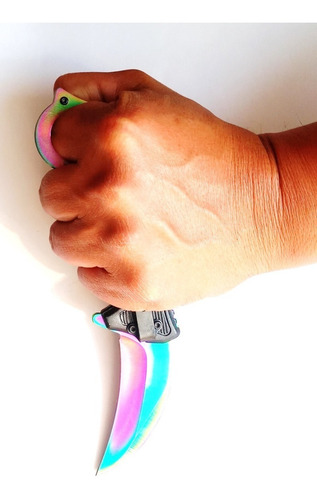 Imagen 4 de 9 de Cuchillo Tipo Karambit Navaja Táctica Supervivencia Cacería