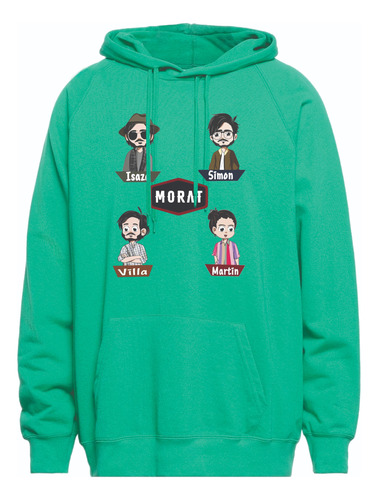 Buzos Hoodie Grupo Morat Para Hombre Dama Y Niños