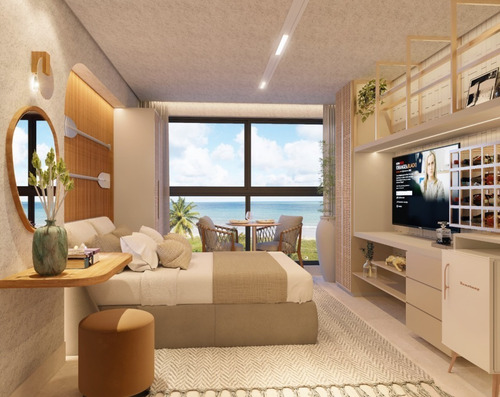 Imagem 19 de 19 de Ref: La046 - Lançamento (pé Na Areia) Flats Tipo Studio, 22,53m² A 56,98m²