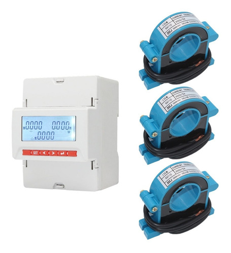 Medidor Watthorimetro Trifasico 600 Amperes Con 3 Donas Ct