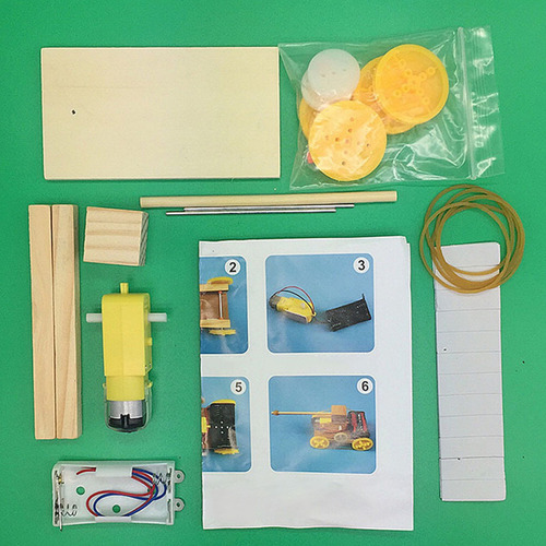Set De Juguetes W Puzzle Diy, Tanque Con Tracción En Las Cua