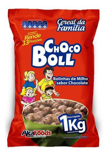 Cereal Alca Foods Choco Boll 1kg