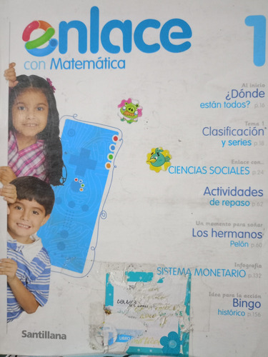 Enlace Con Matemática 1. (primaria)santillana