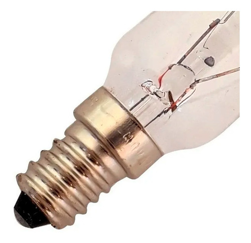 Imagem 6 de 9 de Kit 2 Lâmpadas Para Exaustores E Coifas 40w 220v E14