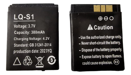 Bateria Recargable Para Dz09, Qw09, W8, Al, V8, X6