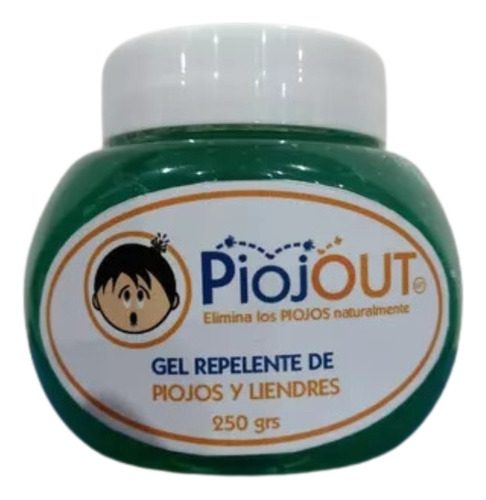 Piojout Gel Repelente De Piojos Y Liendres 250 Gr