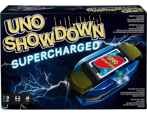 Mattel Games Uno Showdown Juego De Cartas Sobrealimentadas P