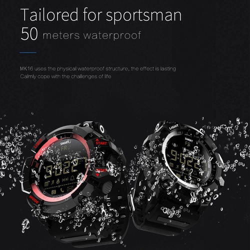 Lokmat Mk16 Reloj Inteligente Militar Ejército Robusto Hombr