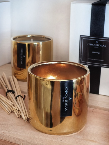 Vela Cera Soja Aromática Perfumada Regalo Decorativa