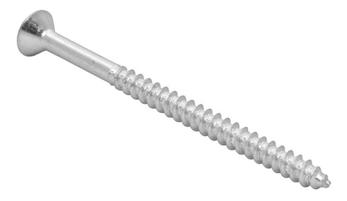Tornillo Para Madera De 2 Pulgadas Plata 8 Piezas