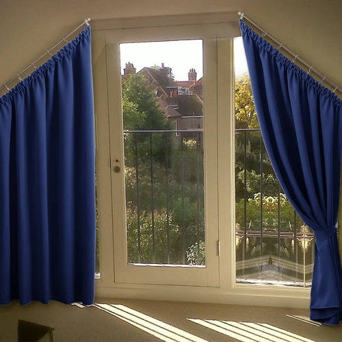 Cortinas Opacas Para Ventanas Tipo Loft  Bloquea Las Co...