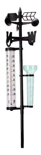 Gift Weather Station Kit Rain Gauge Thermometers .
