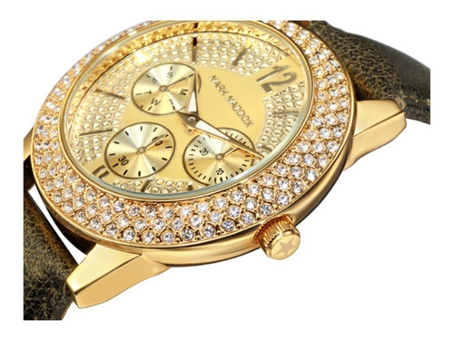Reloj Mark Maddox Mujer De Lujo En Cuero
