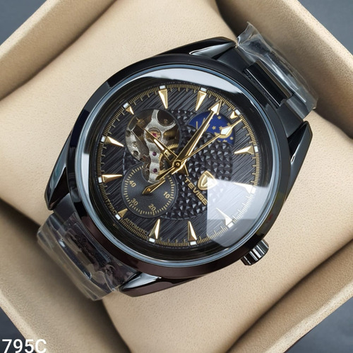 Reloj Tevise 795c Caballero 100% Original Pulsera Acero