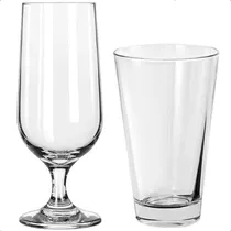 Comprar Juego X12 Piezas De Vasos Y Copas De Vidrio 