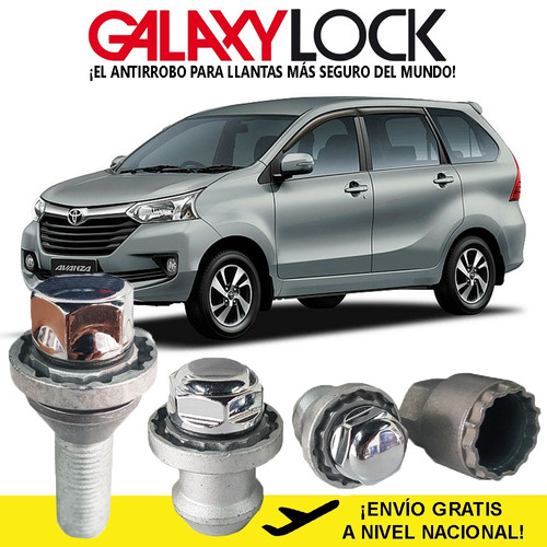 Birlos Seguridad Toyota Avanza Le At Galaxylock Original