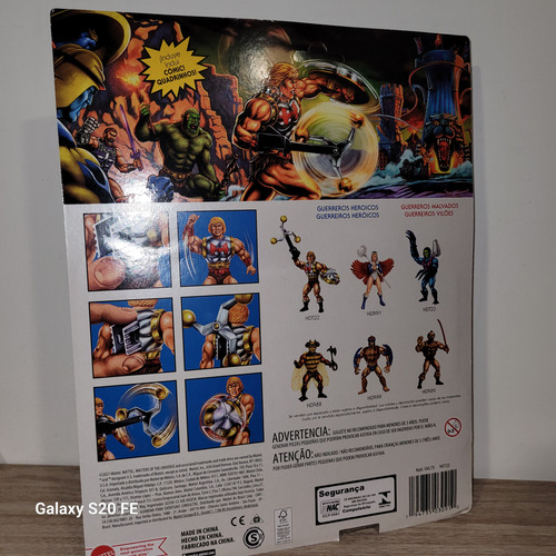 Masters Of The Universe Origins He-man Flying Fist Puño Bole (Usado)