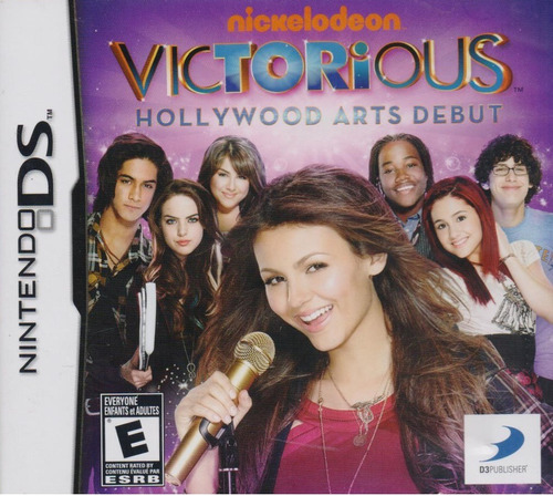 Victorious Hollywood Arts Debut Nintendo Ds Nuevo En Karzov