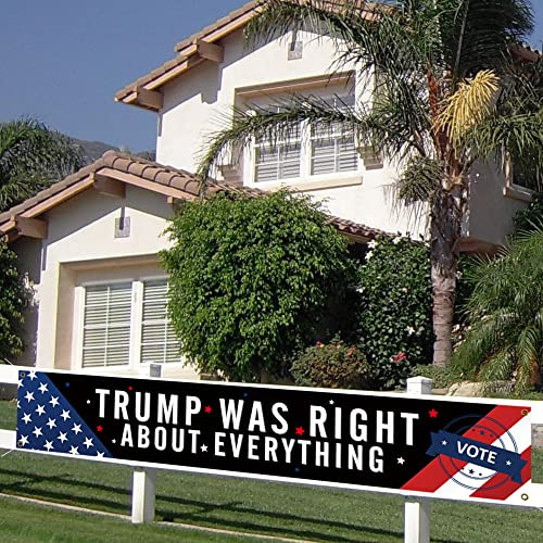 Banner Al Aire Libre/interior  Trump Tenía Razón Sobr...