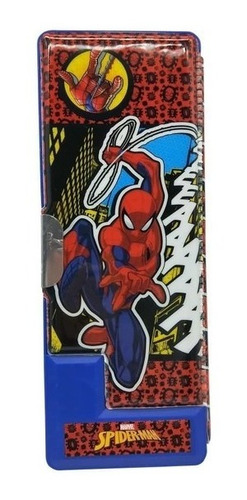 Imagen 3 de 7 de Cartuchera Mecanica Escolar Spiderman Ha206 Cresko